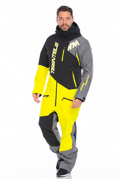 Мужской горнолыжный Комбинезон WHS Желтый, 8783367