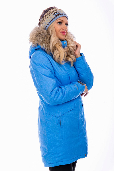 Женская зимняя Парка High Experience Голубой, 6980242
