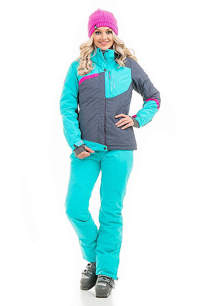 Женский горнолыжный Костюм High Experience Голубой, 6980194K1