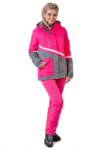 Женский горнолыжный Костюм High Experience Малиновый, 6980158K2