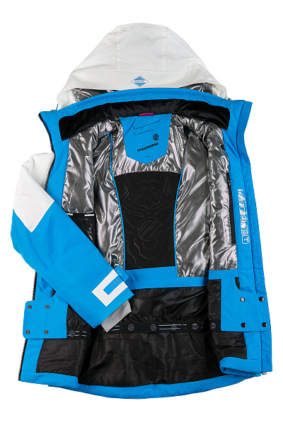 Женская горнолыжная Куртка WHS Голубой, 8783250