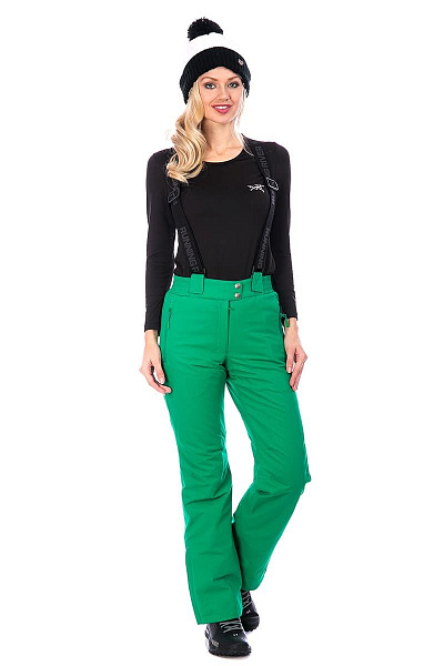 Женские горнолыжные Штаны Running River Зеленый, 827816