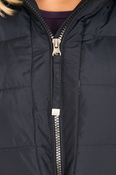 Женский зимний Пуховик Lafor Темно-синий, 76709