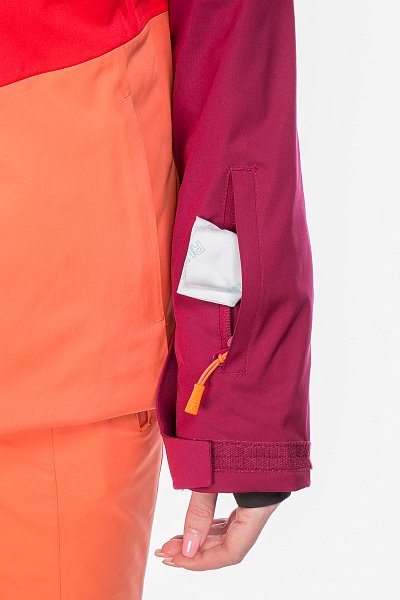 Женская горнолыжная Куртка Running River Красный, 827889