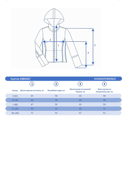 Куртка High Experience Мятный, 6980407