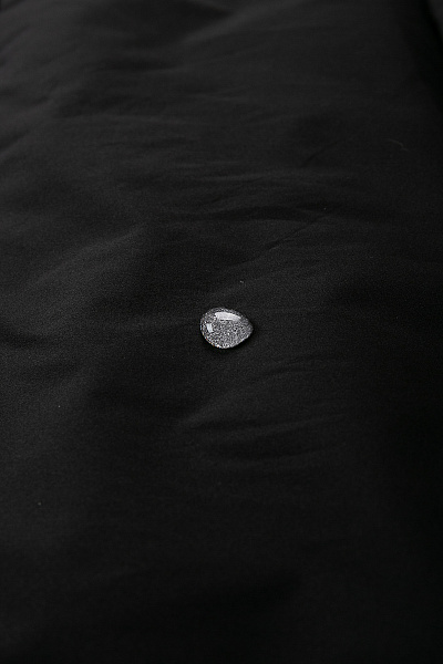 Пуховик WHS Черный, 8783396