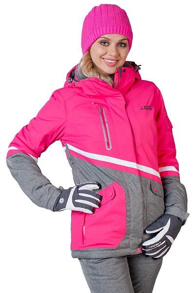 Женский горнолыжный Костюм High Experience Малиновый, 6980158K2