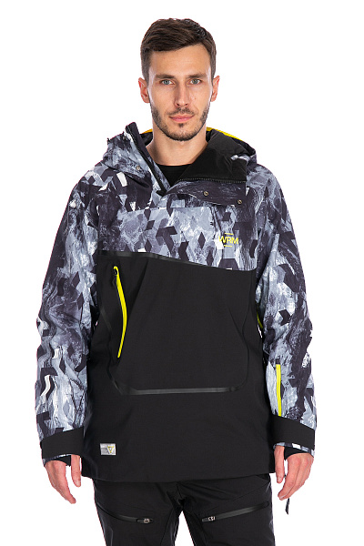 Мужской горнолыжный Анорак WHS Черный, 8783327