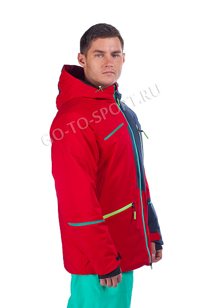 Мужская горнолыжная Куртка WHS Красный, 878357