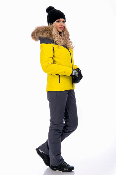 Женский горнолыжный Костюм High Experience Желтый, 6980260K2