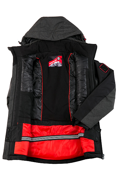 Детский горнолыжный Костюм WHS Темно-серый, 8783187K2