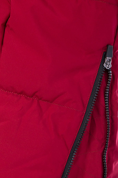 Женский зимний Пуховик WHS Бордовый, 8783155