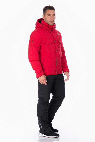 Мужской зимний Пуховик Running River Красный, 827871