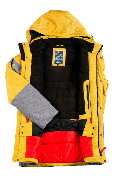 Детская горнолыжная Куртка WHS Желтый, 8783301