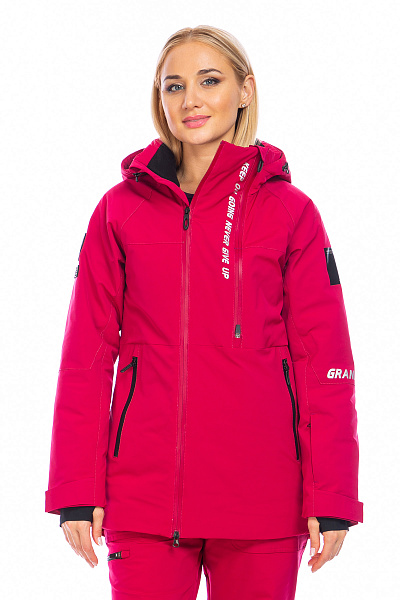 Женская горнолыжная Куртка WHS Малиновый, 8783333