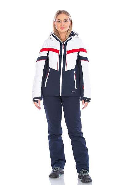 Женский горнолыжный Костюм High Experience Белый, 6980404K2