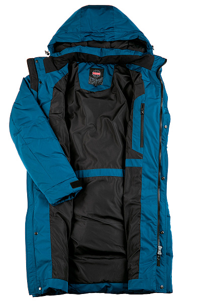 Пуховик Lafor Серо-синий, 767060