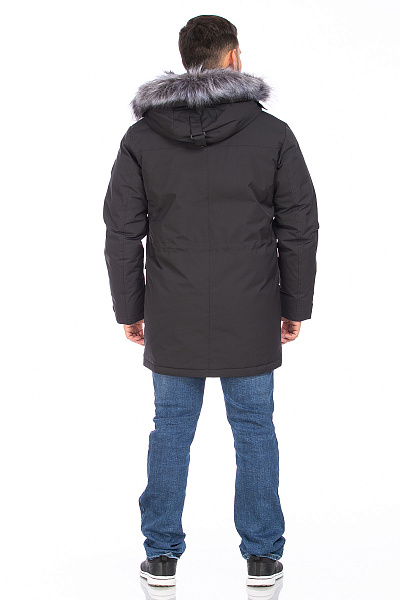 Парка WHS Черный, 8783418