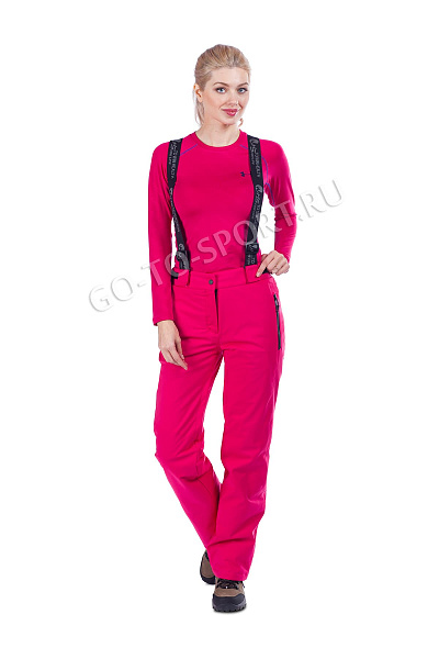 Женские горнолыжные Штаны WHS Малиновый, 878364