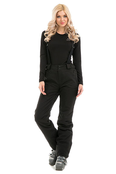 Женские горнолыжные Штаны WHS Черный, 878395