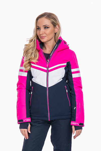 Женская горнолыжная Куртка High Experience Малиновый, 6980314