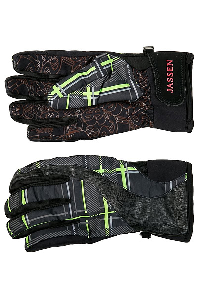 Перчатки Jassen Зеленый, 74834