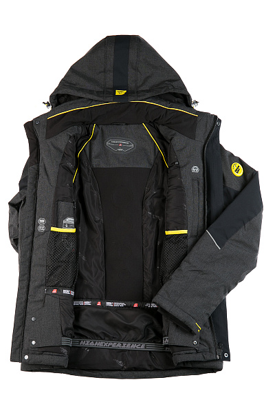 Мужская горнолыжная Куртка High Experience Серый, 6980339