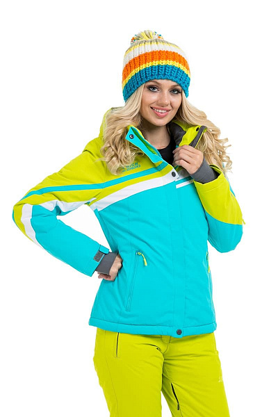 Женский горнолыжный Костюм High Experience Салатовый, 6980174K1