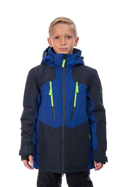 Детская горнолыжная Куртка WHS Темно-синий, 8783187