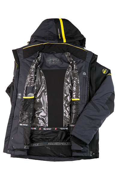 Мужская горнолыжная Куртка High Experience Темно-серый, 6980341