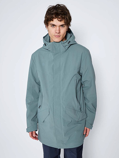 Парка Forcelab Серо-зеленый, 7066185