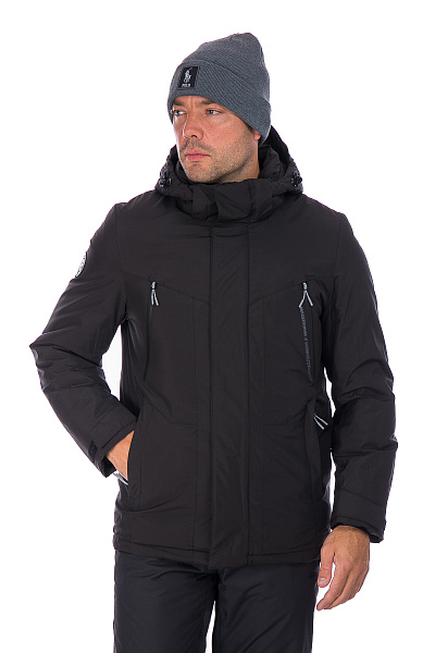 Мужская зимняя Куртка WHS Черный, 8783243