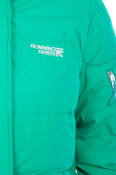 Женский зимний Пуховик Running River Зеленый, 8278117