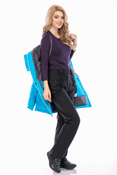 Женская зимняя Парка Running River Голубой, 8278109