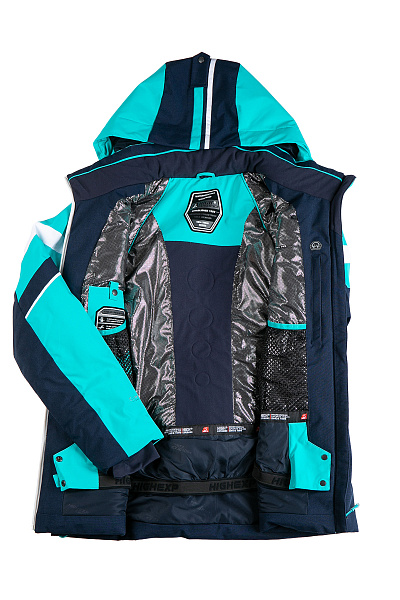 Женский горнолыжный Костюм High Experience Бирюзовый, 6980405K1