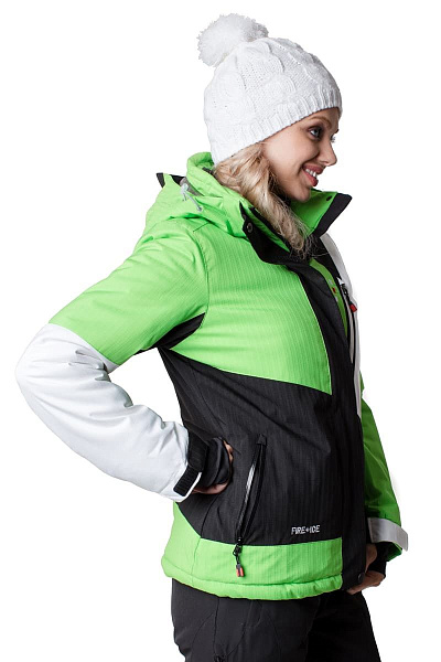 Женская горнолыжная Куртка Lanlaka Зеленый, 76751