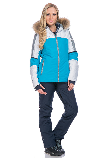 Женская горнолыжная Куртка High Experience Синий, 6980384