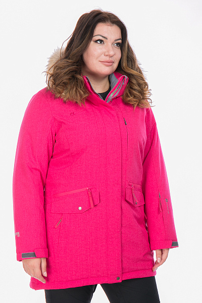 Женская зимняя Парка High Experience Малиновый, 6980375