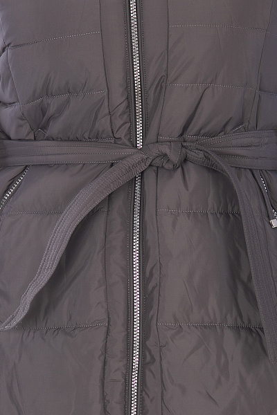 Женский зимний Пуховик Lafor Темно-серый, 767031