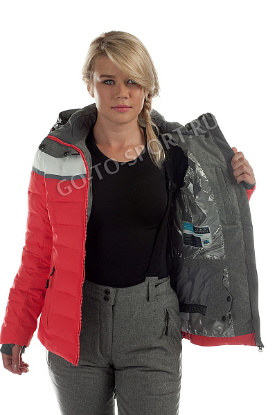 Женский горнолыжный Костюм High Experience Коралловый, 698041K2