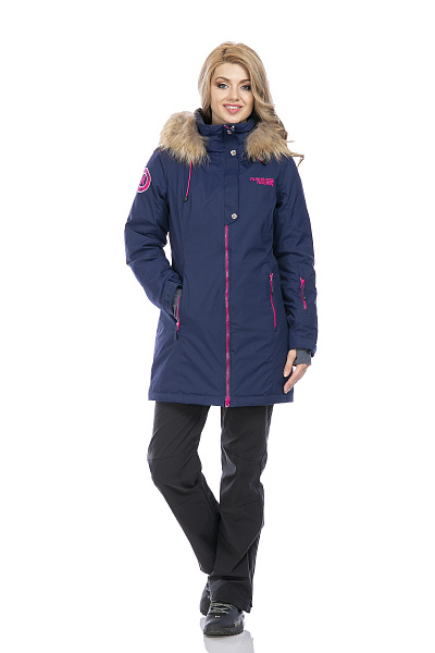 Женская зимняя Парка Running River Темно-синий, 8278109