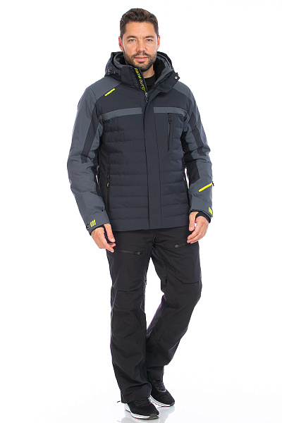 Мужская горнолыжная Куртка WHS Темно-серый, 8783363