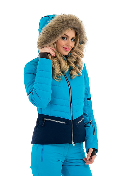 Женская горнолыжная Куртка Running River Голубой, 827815