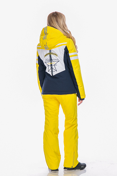 Женский горнолыжный Костюм High Experience Желтый, 6980314K2