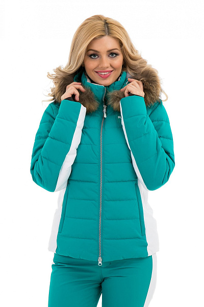 Женская горнолыжная Куртка Running River Зеленый, 827813
