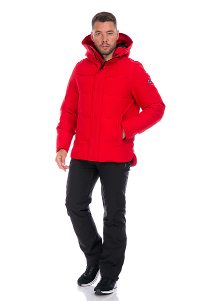 Мужской зимний Пуховик WHS Красный, 8783200