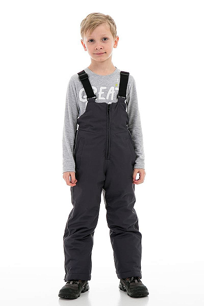 Детские горнолыжные Штаны High Experience Черный, 6980215