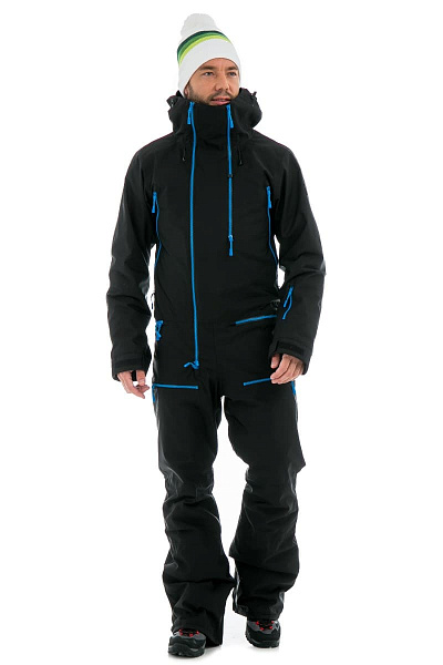 Мужской горнолыжный Комбинезон Running River Черный, 827817