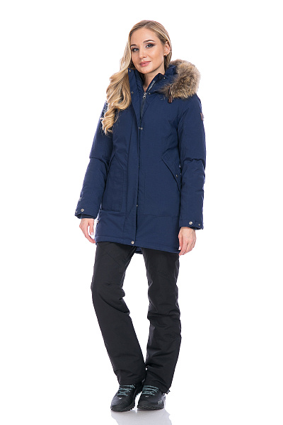 Женская зимняя Парка Freever Темно-синий, 70691