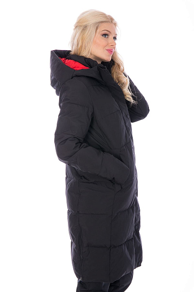 Женский зимний Пуховик WHS Черный, 8783155